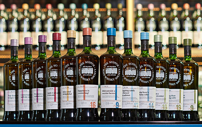 SMWS bottles