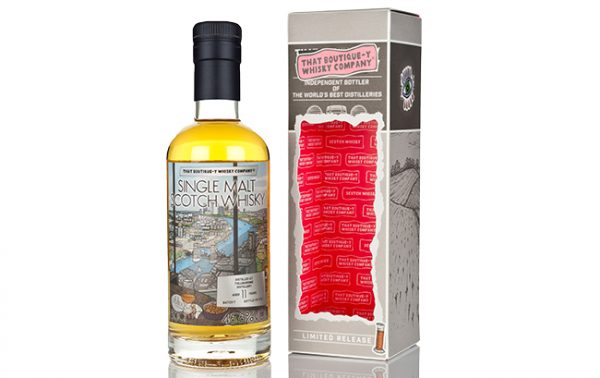 Boutique-y bottles Tullibardine whisky with Oblix