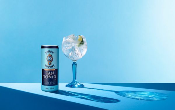 Bombay Sapphire unveils canned G&T