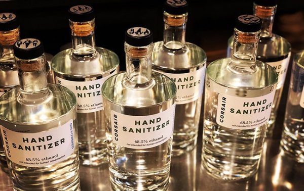 Distilleries making hand sanitiser to combat coronavirus