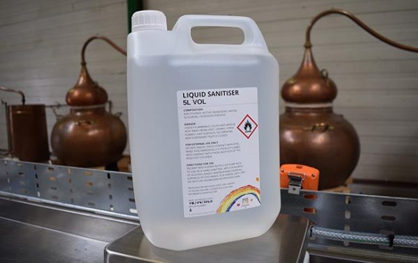 Matugga Distillers makes hand sanitiser