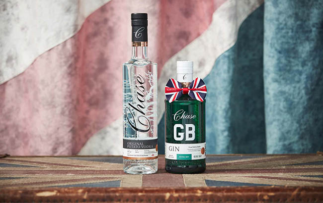 Chase vodka and gin