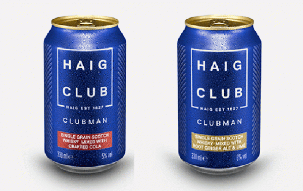 Haig Club Scotch whisky launches RTD range