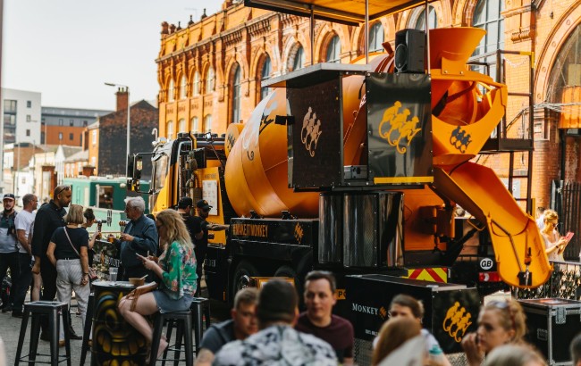 Monkey Shoulder Mixer Truck