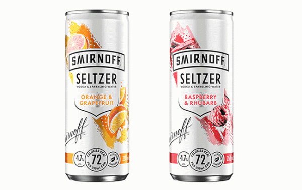 Smirnoff Seltzer hits UK