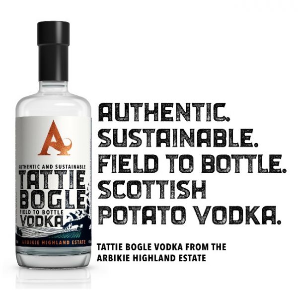 Arbikie Tattie Bogle Vodka heads to Canada