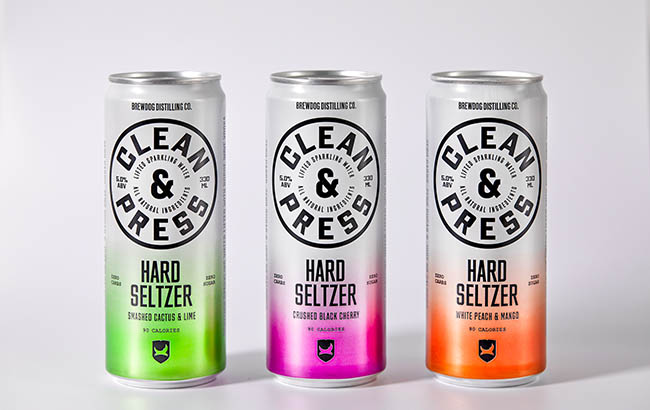 Brewdog's Clean & Press range