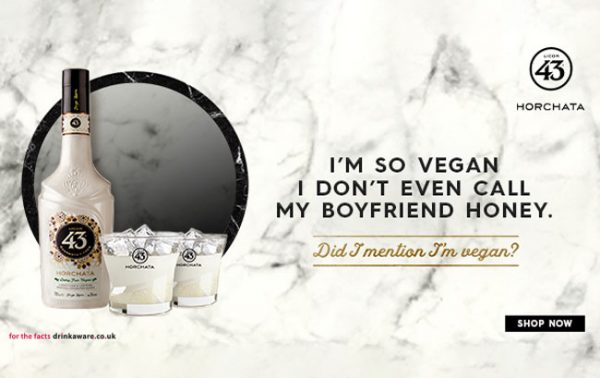 Licor 43 creates campaign for vegan-friendly Horchata