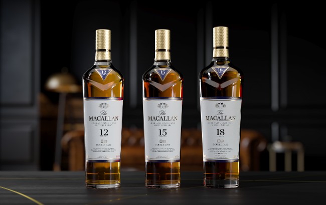 Macallan Double Cask whiskies