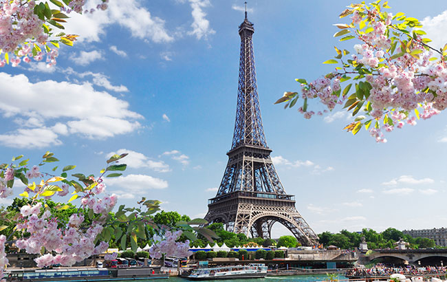 Eiffel tower in Paris