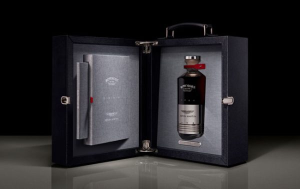 Aston Martin and Bowmore bottle £50,000 whisky