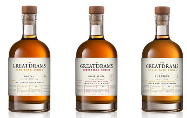 Great Drams bottles 30-year-old Girvan whisky