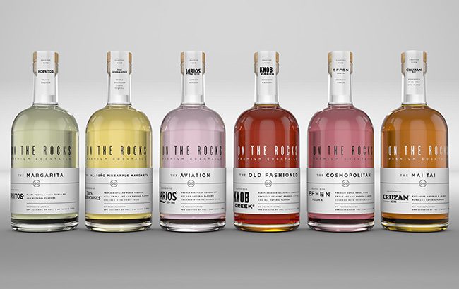 On the Rocks' bottled cocktail range includes a Cosmopolitan made with Beam Suntory's Effen Vodka