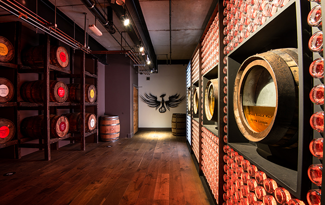 Old story: Teeling’s maturation centre
