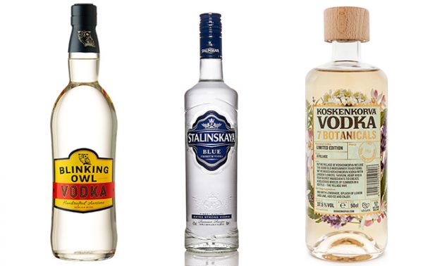 Top 10 award-winning vodkas