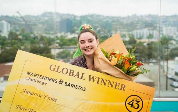 Annarose Krone wins online Licor 43 competition