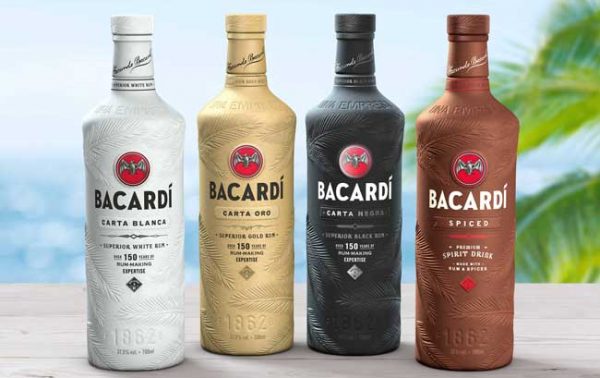 Bacardi unveils biodegradable bottles