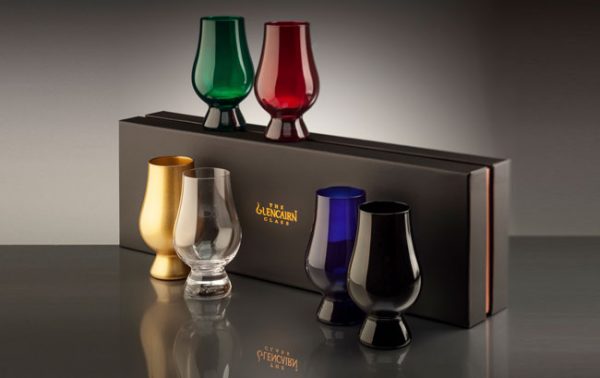 Glencairn creates five coloured whisky glasses