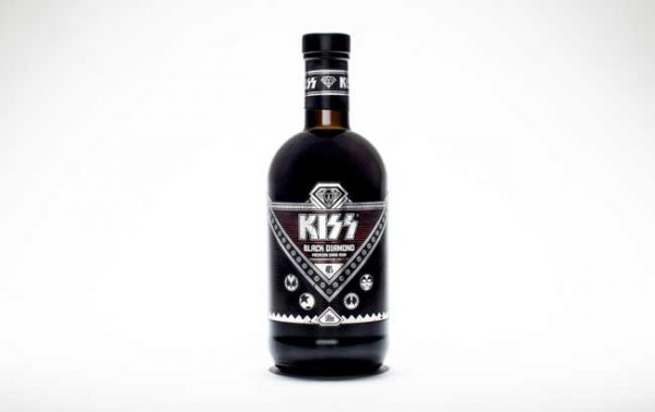 Kiss debuts Black Diamond rum