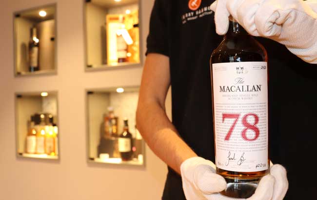 surfing overlap matchmaker Whisky Hammer auctions 78-year-old Macallan - The Spirits Business