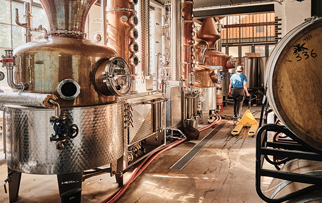 Still life: ELLC’s distillery