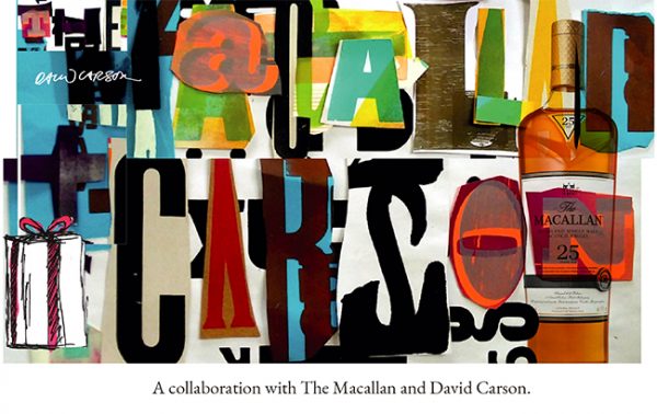 Macallan collaborates with David Carson