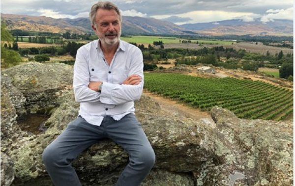 Samuel Gelston’s partners with actor Sam Neill