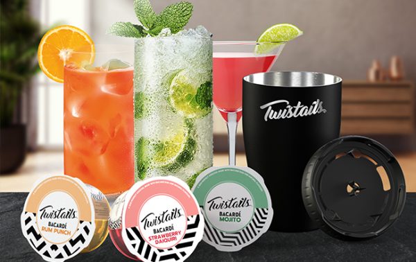 Bacardi taps into at-home cocktails with Twistails pods