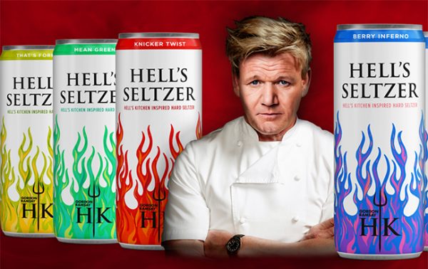 Gordon Ramsay creates hard seltzers