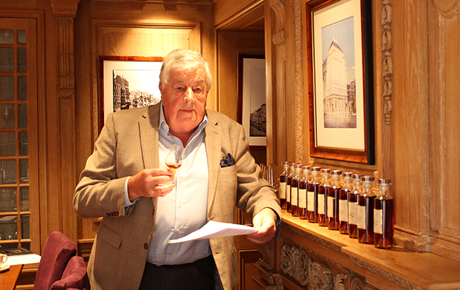 David Baker, managing director of Hermitage Cognacs