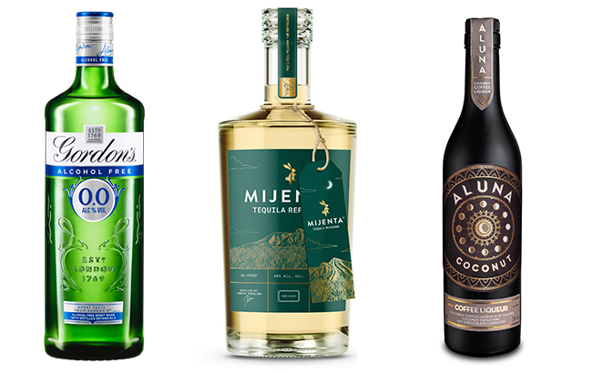 A coconut-flavoured coffee liqueur and a non-alcoholic Gordon's made our pick of top new spirits