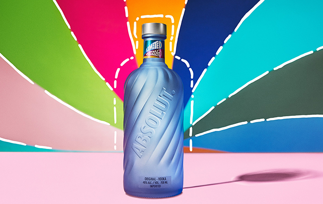 Absolut 2021 edition bottle