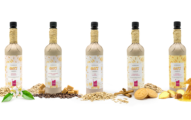 The Oats Liqueur comes in five flavours