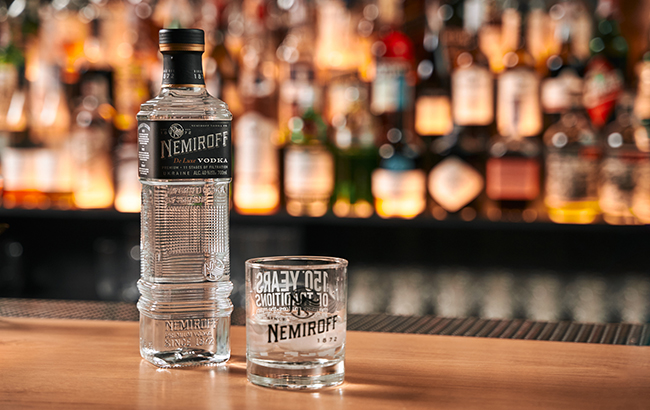 Vodka Nemiroff estreia em Portugal