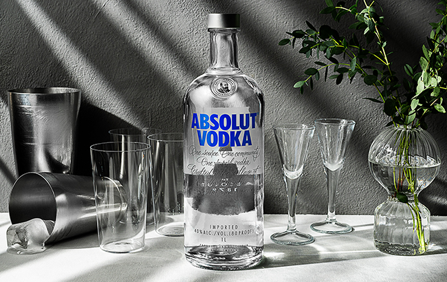 Absolut vodka