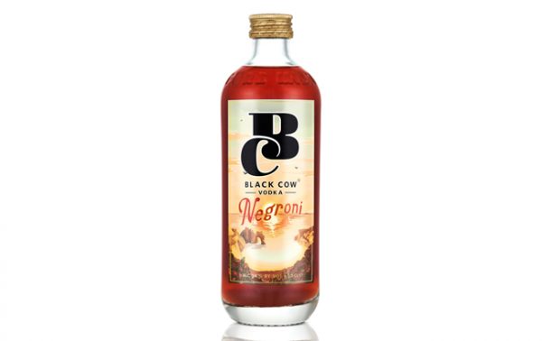 Black Cow bottles RTD Negroni