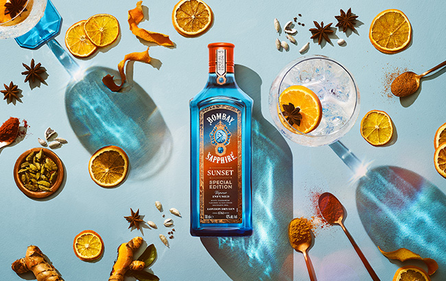 Bombay Sapphire Sunset gin