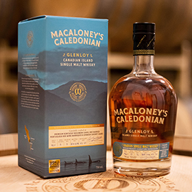  Glenloy Canadian single malt whisky