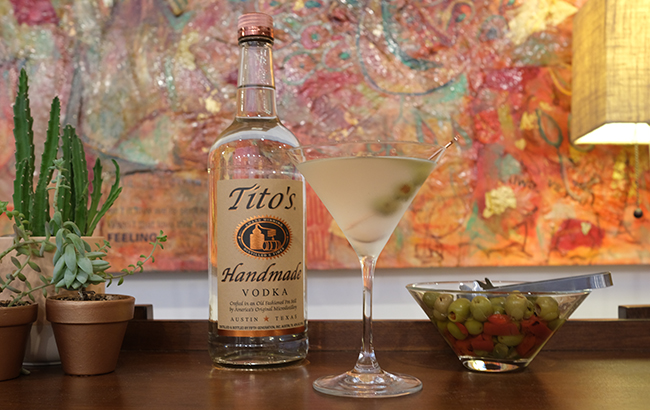 Tito's Handmade vodka