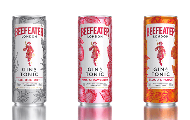 Beefeater-gin-cans