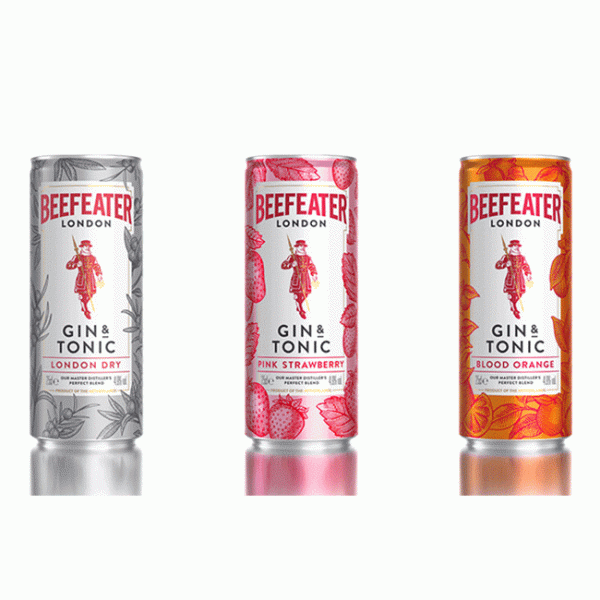 Beefeater launches trio of RTD gin and tonics