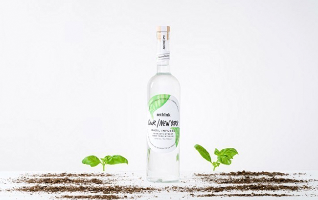 Our/New York Basil vodka