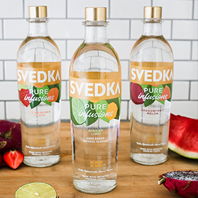 Svedka Pure Infusion range