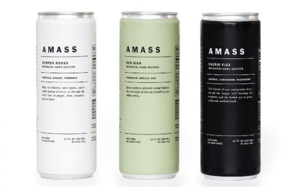 Amass launches trio of hard seltzers