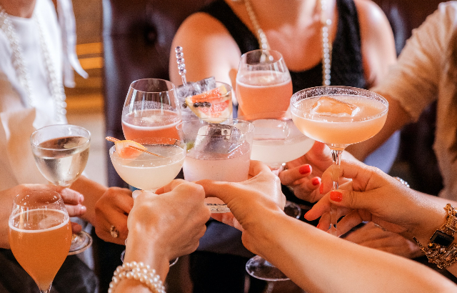 Consumers drinking cocktails in the on-trade