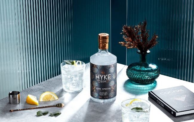 Hyke Gin's sustainable raw materials are surplus grapes
