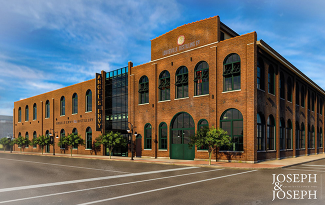 The Angel's Envy distillery in Louisville, Kentucky