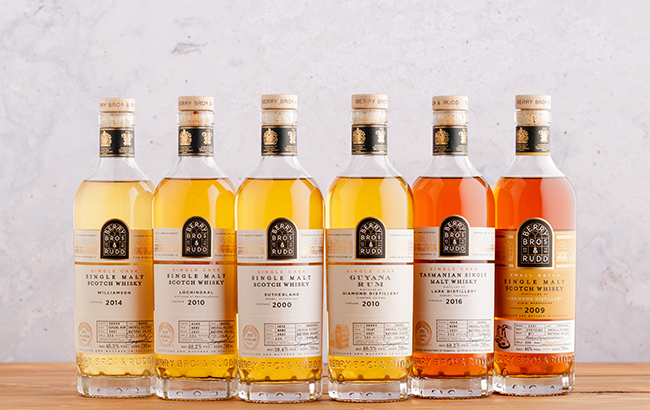 Berry Bros' spirits portfolio