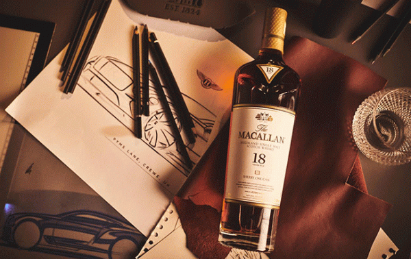 Macallan partners with Bentley Motors