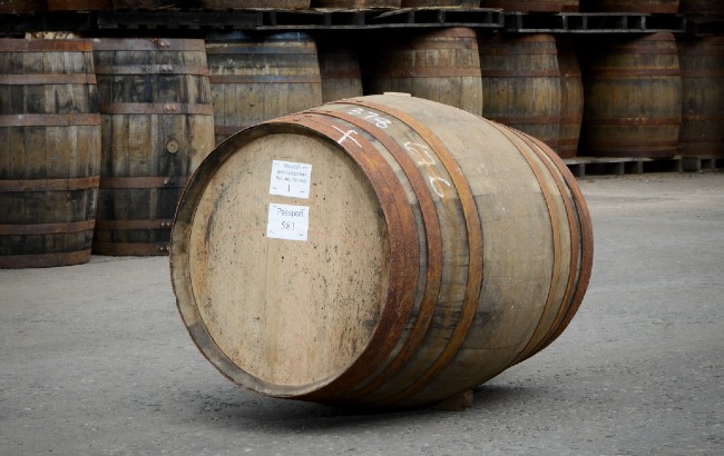 Macallan whisky cask